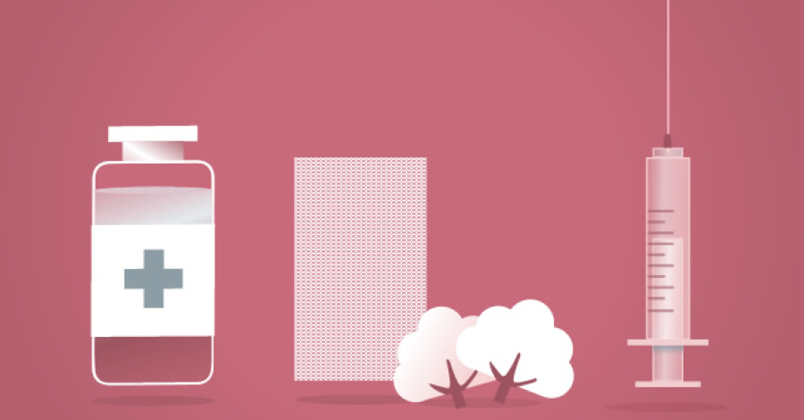 La inyección intramuscular en 10 pasos